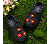 Girls Cute Flower Non-slip Clogs, Breathable Lightweight Clogs for Indoor and Outdoor Shower, Beach and Pool