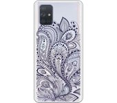 Funda compatible con Samsung Galaxy A71 - Florituras mandala