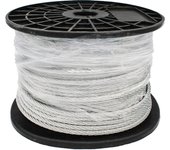 Wurko Cable de Acero Galvanizado 3mm 6x7x1 Rollo 100m - Alta Resistencia