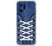 Funda Silicona Antigolpes para Oppo Find X5 5G diseño Zapatillas 01 Dibujos