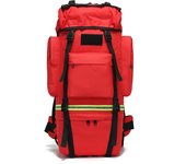 Mochipa de Montañismo de gran capacidad de 65L, ideal para acampar al Aire Libre, senderismo, mochila impermeable, ideal para Emergencias de inundación y terremotos.
