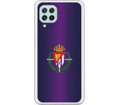 Funda original compatible con Samsung Galaxy A22 4G - Valladolid Escudo Fondo Lila