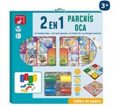 Parchis/Oca Madera 40 X 40 Cm