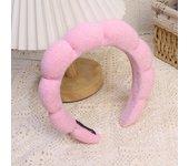 Fashion Microfiber Washing Wristbands Scrunchies Puffy Headband Spa Bubble Headband for Washing Face Makeup Shower Skincare