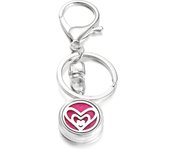 New Perfume KeyChain Stainless Steel Essential Oil Diffuser Aromatherapy Lockets Angel Wings and Other Styles KeyChain Jewelry