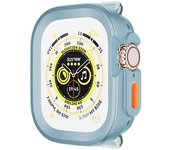 Full Coverage Case for Apple Watch Ultra 2 1 49mm TPU Bezel for Iwatch series 8 Shell Frame Protector Bumper Accessories Cover