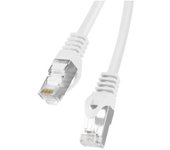 CABLE RED LANBERG LATIGUILLO CAT.6 FTP 3M BLANCO FLUKE PASSED