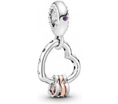 Pandora - Charm Colgante Corazón Lleno de Corazones 787247NLC MX