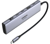 HUB UGREEN 7EN1 USB-C A HDMI+2XUSB-C+USB-A+SD/TF