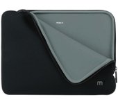 Mobilis - Skin 35,6 cm (14") Funda Negro, Gris 049013