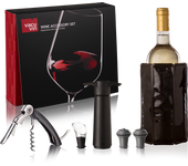 Vacu Vin Set de accesorios de vino, estuche