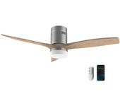VENTILADOR DE TECHO ENERGYSILENCE 5600 STEEL AQUA CONNECTED