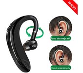 Bluetooth 5.4 Ear-Hook Wireless Earphone 180° Rotation Adjustable Left Right Ear Universal Headset With Mic For Sport Business M