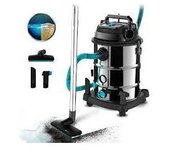 Cecotec 8115 Conga Rockstar Wet & Dry Steel Pro Aspirador de sólidos y líquidos de metal de 30 L 1600 W 23 Kpa Sistema De Drenado Radio De Acción 5m.