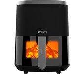 Freidora de aire Cecotec Cecofry Fantastik Window 4000 1400W 4L negro