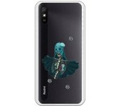 Funda compatible con Xiaomi Redmi 9A - 9AT - Esqueleto velo