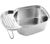 Cesta de Drenaje para fregadero de Cocina, colador de Esquina multiusos para fregadero, recolector de Alimentos, Restos de basura, Filter de fregadero de Maple inoxidable