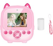 Thermal Instant Print Camera With 32G Card 1080P Children Mini Digital HD Video Camera Educational Toys Boy Girl Halloween Gift