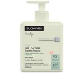 Suavinex gel crema baño suave 500ml con avena bio + prebiotico
