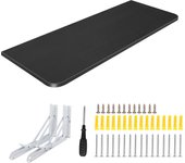 Mesa Plegable de Pared Mesita Auxiliar Abatible Colgante 80*50*1.6cm Portátil para Cocina Comedor Dormitorio