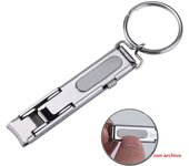 Ultra Thin Nail Clippers Collapsible Portable Travel Fingernail Keychain Scissors Cutter Stainless Steel Manicure Tools Kits