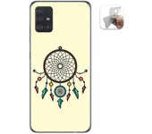 Tumundosmartphone Funda Gel Tpu para Samsung Galaxy A51 diseño Atrapasueños Dibujos