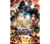 Póster Attack on titan - Season 2 Key Art 91.50x61cm Raíz MERCHAN-STORE Lienzo - Cuadros - Pósters Attack On Titan