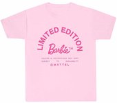Edição limitada da T-Shirt cor-de-rosa da Barbie Tamanho: M