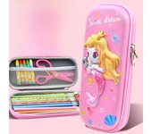 3D Kawaii Pencil Case EVA Large Capacity Waterproof Light Pencil Box for Student School Supply Stationery bag