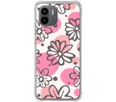 Funda Silicona Antigolpes compatible con Xiaomi Redmi A2 diseño Flores 09 Dibujos