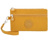 1PC Women Nylon Zipper Bag Clutch Portable Coin Purse Simple Handbag Gifts Mobile Phone Bag Wallet Card Holder