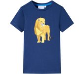 Camiseta Infantil Dark Azul 104
