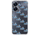 Funda Silicona Antigolpes para Realme C55 diseño Scooter Dibujos