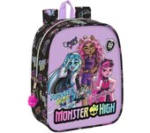 MOCHILA GUARDERIA ADAPT.CARRO MONSTER HIGH "CREEP"