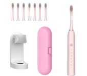 Youpin Xiaomi 6 Gear Powerful Sonic Electric Toothbrush Waterproof Smart Rechargeable Toothbrush Washable 8 Brushheads Whitening