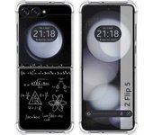 Funda Silicona para Samsung Galaxy Z Flip 5 5G diseño Formulas Dibujos
