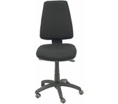 Silla de Oficina Ergonómica Piqueras Y Crespo Elche S Bali Negro con Ruedas de Parqué