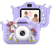 Nueva cámara digital para niños, grabación de video, tarjeta SD recargable, fácil de usar, regalo de cumpleaños, Navidad y Año Nuevo