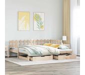 Sofá cama nido con cajones sin colchón 90x200 cm