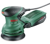 Bosch Home and Garden PEX 220 A - Lijadora excéntrica (220 W, Ø-plato lijador: 125 mm, Microfilter System, Excentricidad: 4 mm)