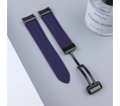 No Gaps Leather Band for Samsuang Galaxy Watch 6 5 4 /5pro 40 44mm Magnetic Buckle Strap for Galaxy Watch 6 4 Classic 43mm 47mm