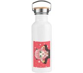 BIDON 750 ML ACERO INOXIDABLE ESTILO RETRO spy x family niña anya kawaii cute mona deporte deportivo botella senderismo anime manga seinen super guerrero sagaandroides