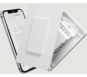 MOES Tuya Wi-Fi Smart Light Switch US Single Pole Push Button Wall Switch Work With Alexa Google Home Neutral Wire Required