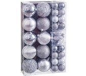 LILI HOME Pack de Decoración Navideña de 79 Piezas Contenido del Pack: Árbol de Navidad, Guirnaldas Navideñas, Tiras de Luces LED, Bolas de Navidad, Colgantes Temáticos, Estrella de Punta y mas.