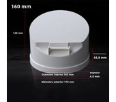 50-160mm PVC Drain Pipe Floor Drains Sewage Pipe Large Displacement Anti Odor Anti-rat Cover Septic Tank Outdoor Pipe Valve