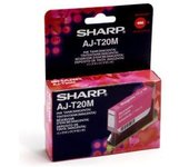 Sharp - AJ-T20M cartucho de tinta Original Rendimiento estándar Magenta AJ-T20M