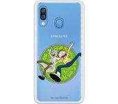 Funda original compatible con Samsung Galaxy A20E - Rick y Morty Acid