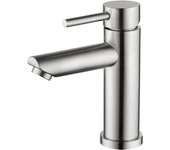 Grifo Lavabo Monomando Ibergrif-LatónCromado, Instalación Express, Moderno para Baño, Modelo M11103