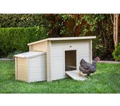 FINCA CASAREJO Gallinero Dallas para Exterior - Capacidad 4-6 gallinas - ECOFLEX Material sostenible y Duradero. Fácil Montaje.