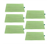 6PCS Mop Cloth for Vorwerk Kobold SP600 MF600 Vacuum Cleaner Spare Parts Accessories Wet & Dry Washable Mop Pad